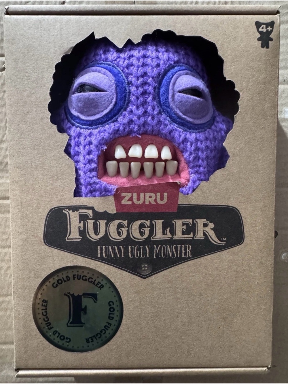 ZURU Gold Edition Fuggler Mr Needles Purple Funny Ugly Monster